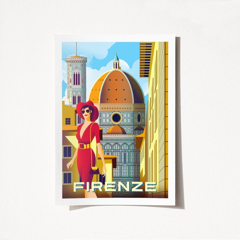 Poster Wallity Firenca-1983, 21x29,7 cm