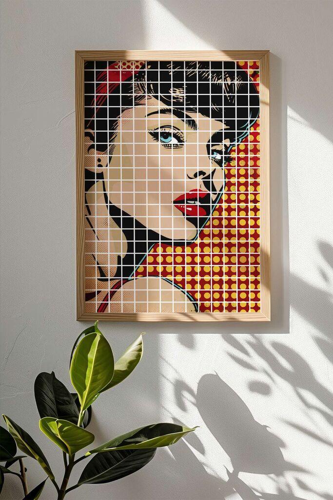 Uokvirena slika Wallity Popkare19, 33x48 cm