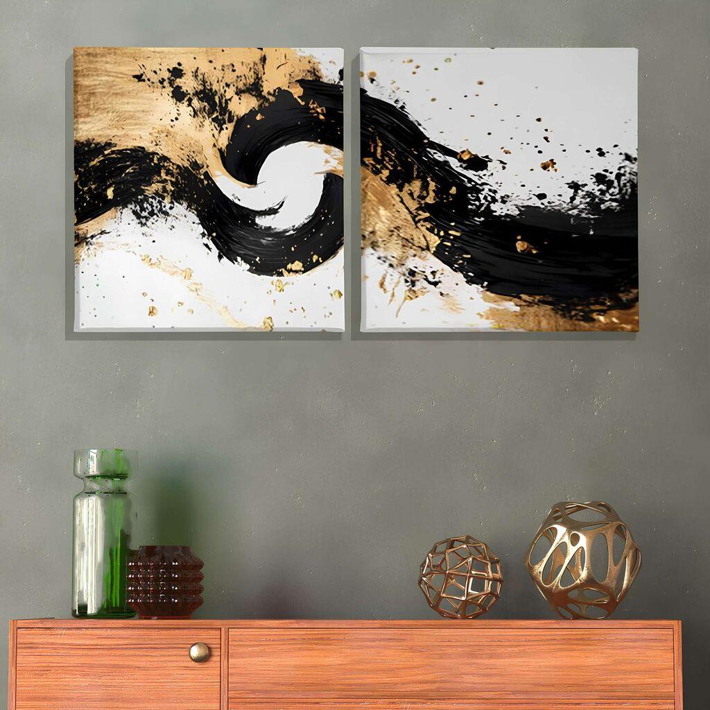 Wallity Slika ASR_CNV2-6, 40x40cm, 2 dijela