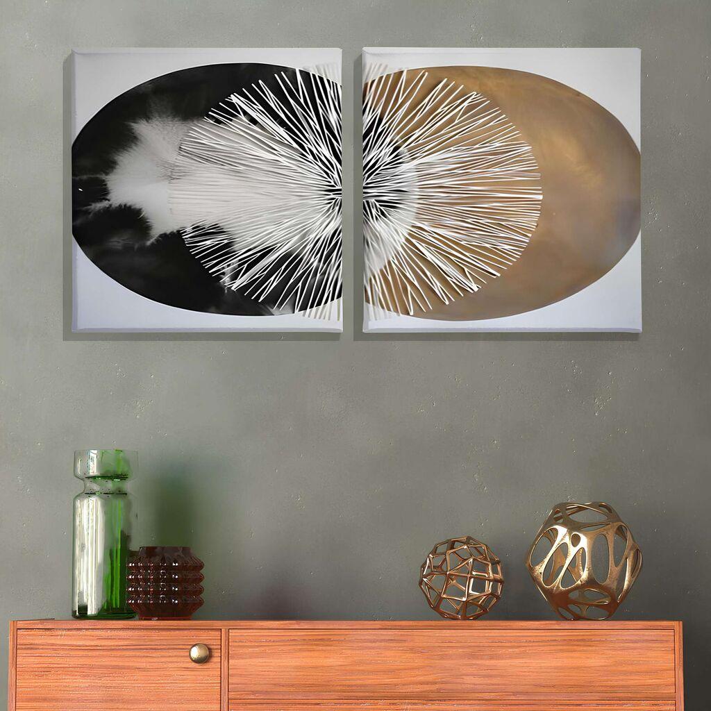 Wallity Slika ASR_CNV2-7, 50x50cm, 2 dijela