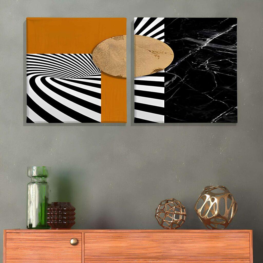 Wallity Slika ASR_CNV2-17, 50x50cm, 2 dijela