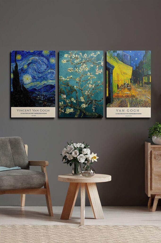 Wallity Slika Ersycnvs11, 70x100 cm, 3 dijela