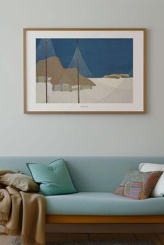 Uokvirena slika Wallity Lmnmdl7, 33x48 cm