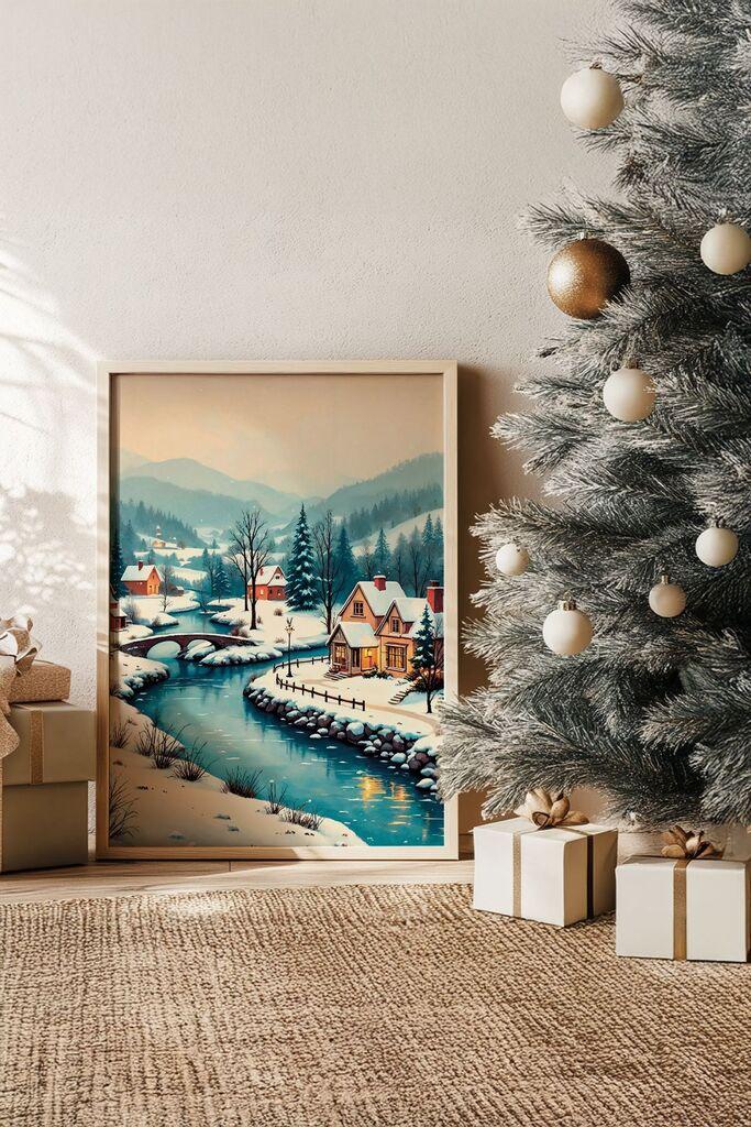 Uokvirena slika Wallity Nwyearsngmdl1, 33x48 cm