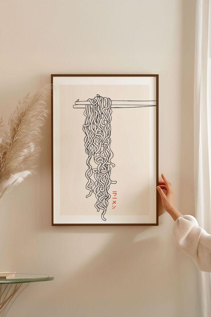 Uokvirena slika Wallity Lmnmdlkahve22, 33x48 cm