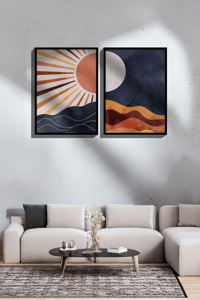 Wallity Uramljena slika Ersy2Limodel31, 33x48 cm, 2 dijela