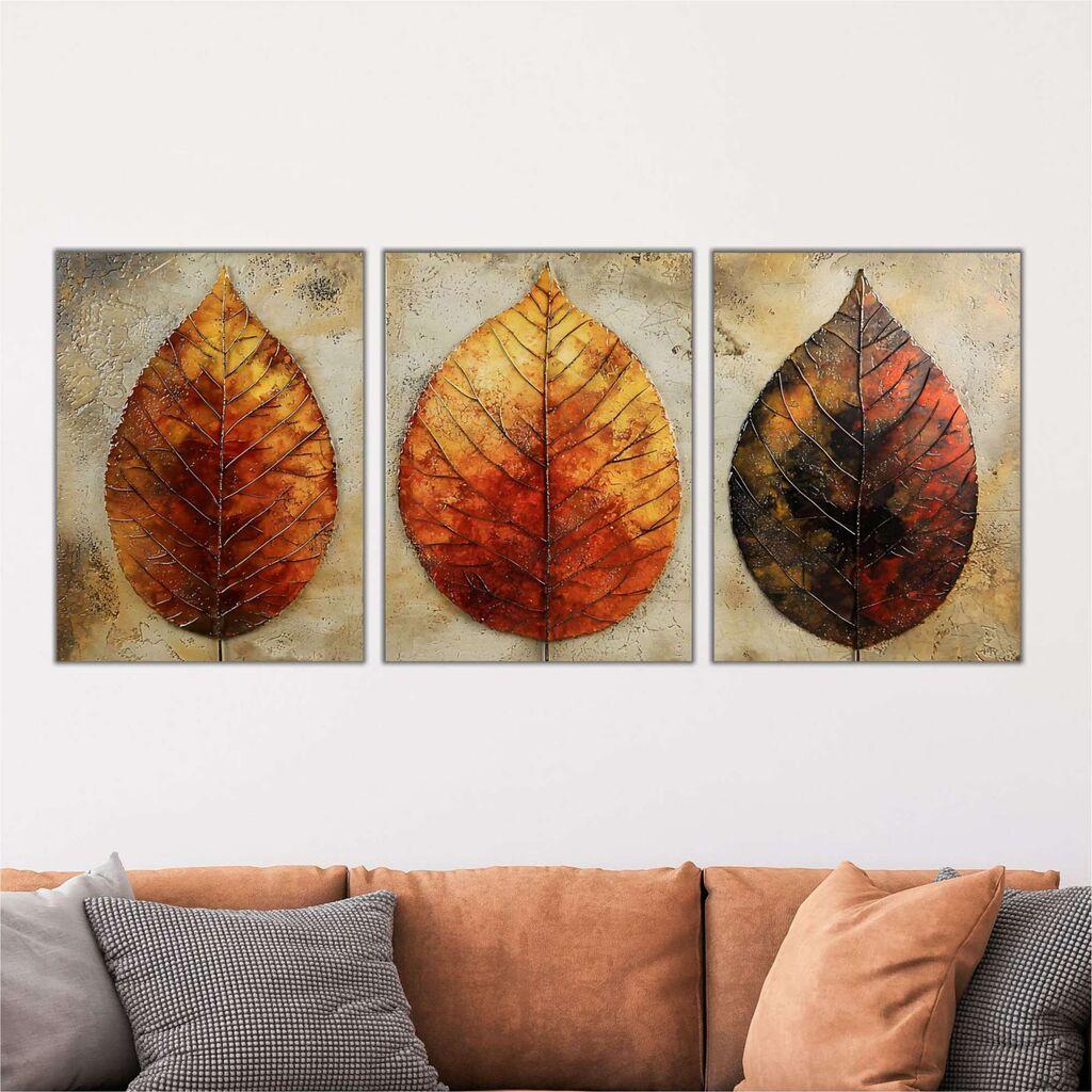 Wallity slika Mdf-00107, 40x90 cm, 3 dijela