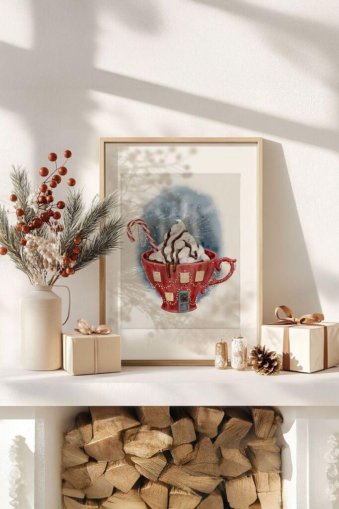 Uokvirena slika Wallity Nwyearsngmdl104, 33x48 cm