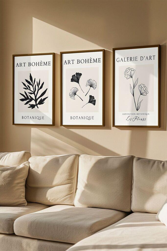 Wallity Uramljena slika Artvmodel11, 33x48 cm, 3 dijela