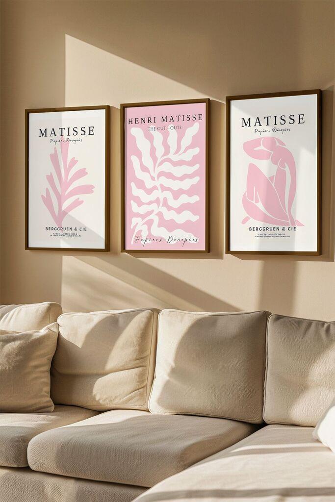 Wallity Uramljena slika Artvmodel8, 33x48 cm, 3 dijela