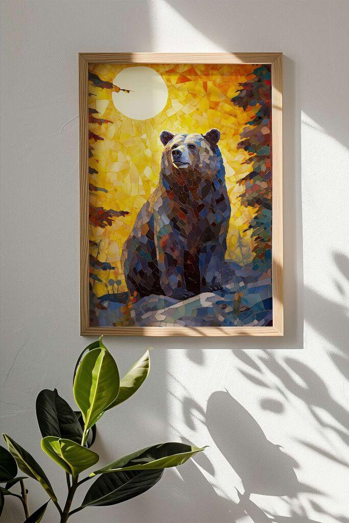 Uokvirena slika Wallity Mscartmdl30, 33x48 cm