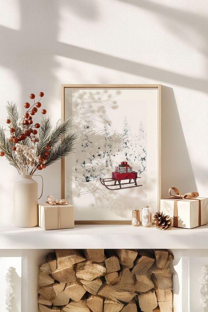 Uokvirena slika Wallity Nwyearsngmdl72, 33x48 cm