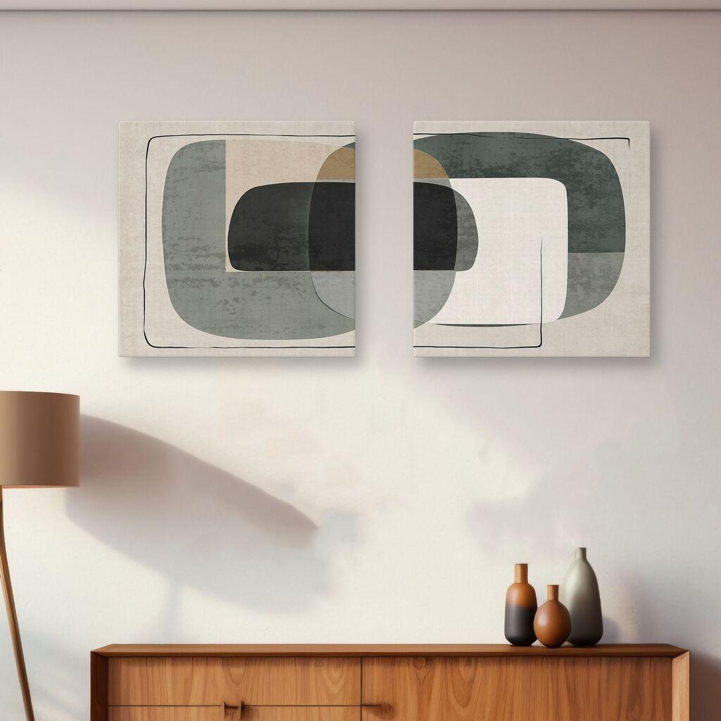 Wallity Slika ASR_CNVS25-1, 50x50cm, 2 dijela