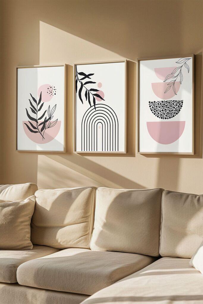 Uokvirena slika Wallity Artvmodel2, 33x48 cm, 3 dijela