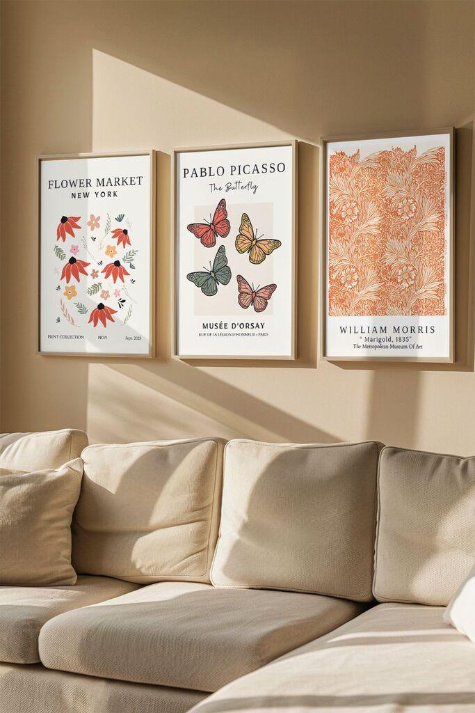 Uokvirena slika Wallity Artvmodel20, 33x48 cm, 3 dijela