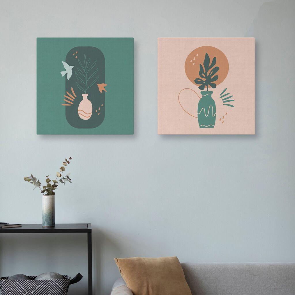 Zidna slika ASR_CNVS25-3, 30x30cm, 2 dijela