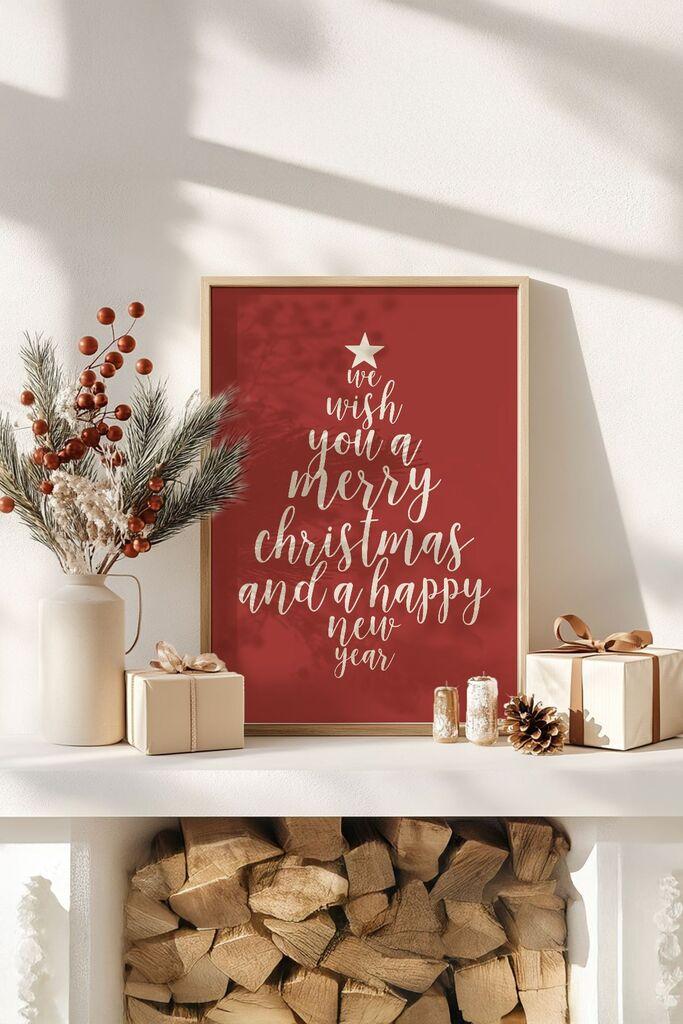 Uokvirena slika Wallity Nwyearsngmdl48, 33x48 cm