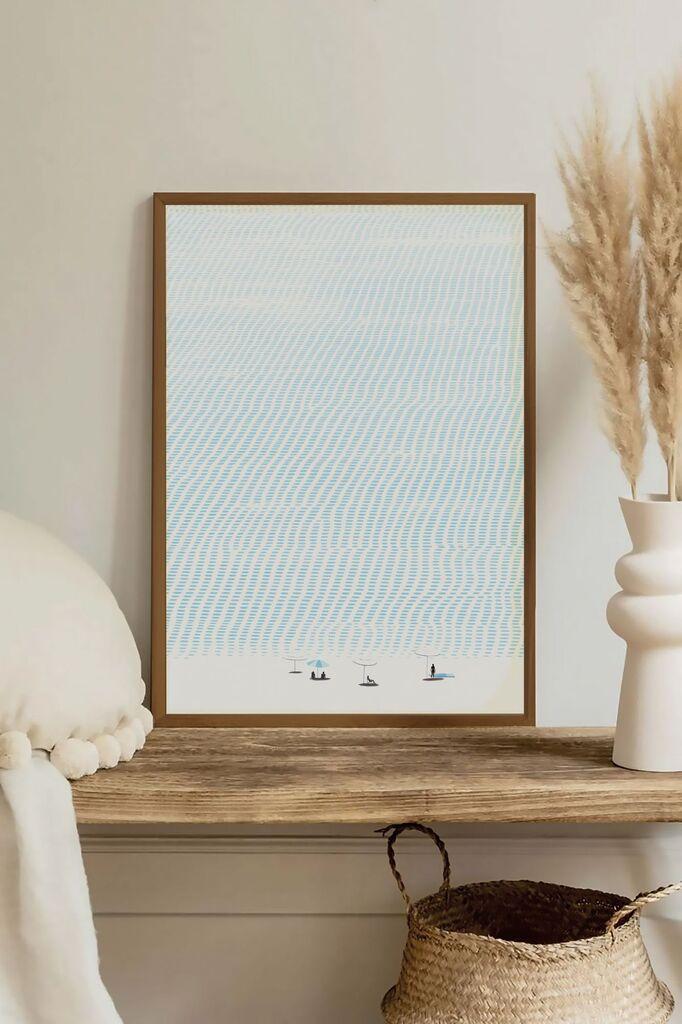 Uokvirena slika Wallity Lmnmdlkahve42, 33x48 cm