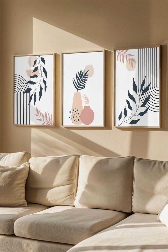 Uokvirena slika Wallity Artvmodel30, 33x48 cm, 3 dijela