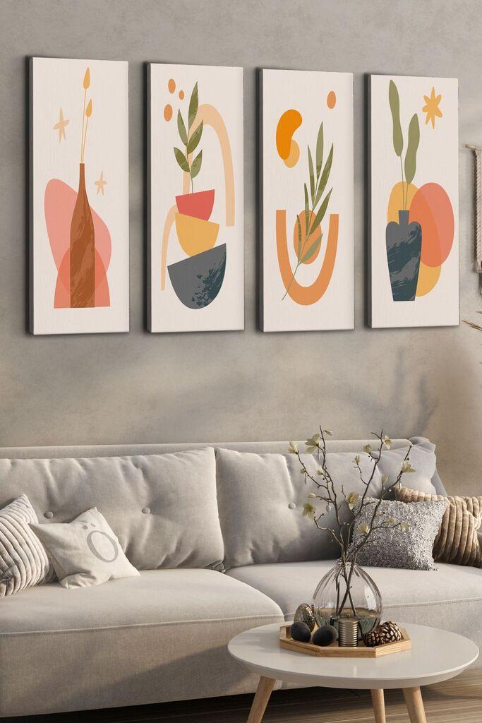 Wallity slika Ersycnvs4Asm7, 30x90 cm, 4 dijela