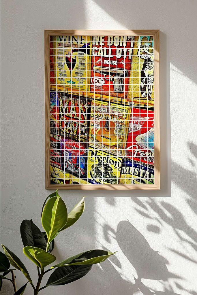 Uokvirena slika Wallity Popkare13, 33x48 cm