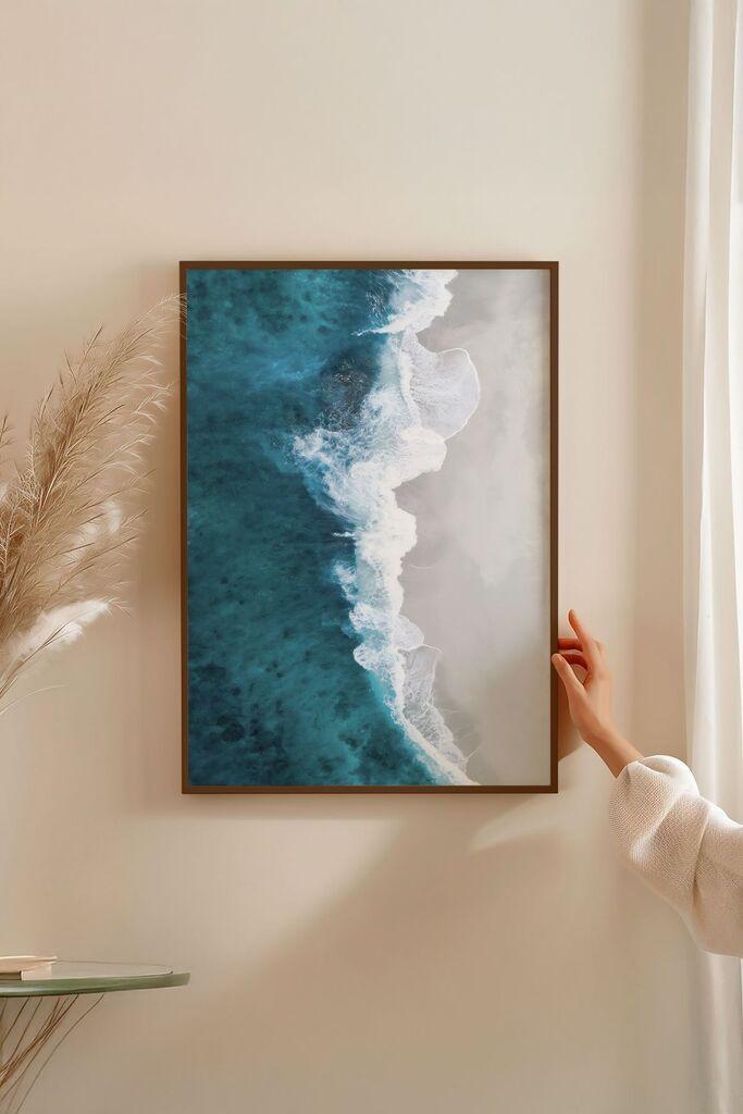 Uokvirena slika Wallity Lmnmdlkahve50, 33x48 cm