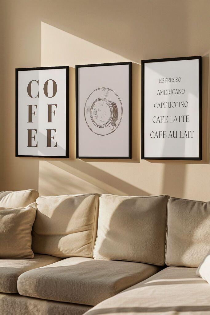 Wallity Uramljena slika Artvmodel34, 33x48 cm, 3 dijela