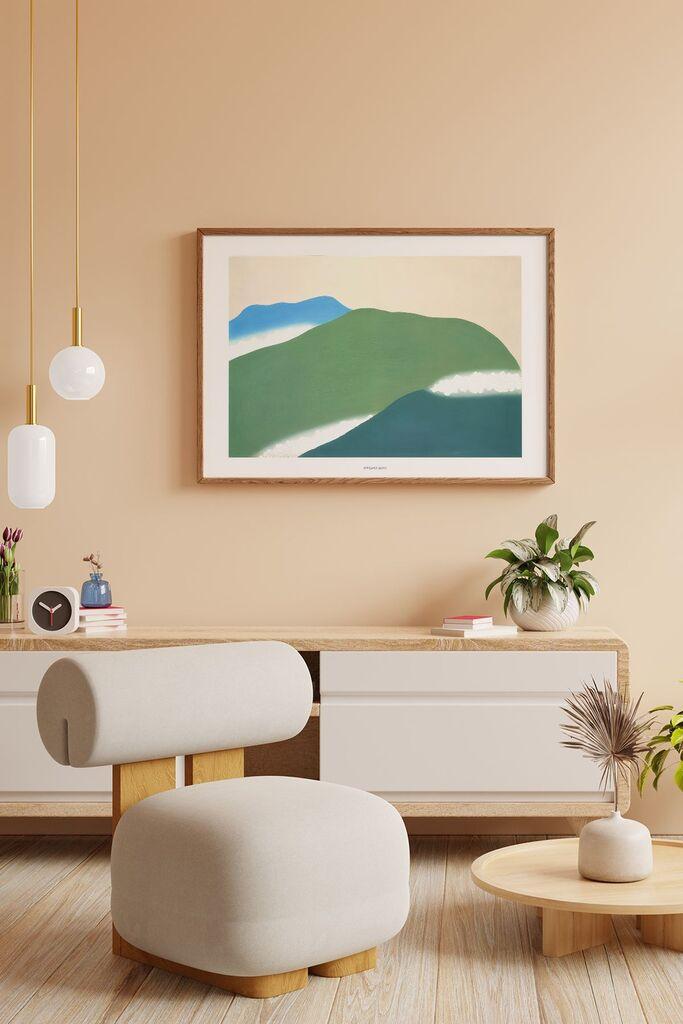 Uokvirena slika Wallity Lmnmdlkahve10, 33x48 cm