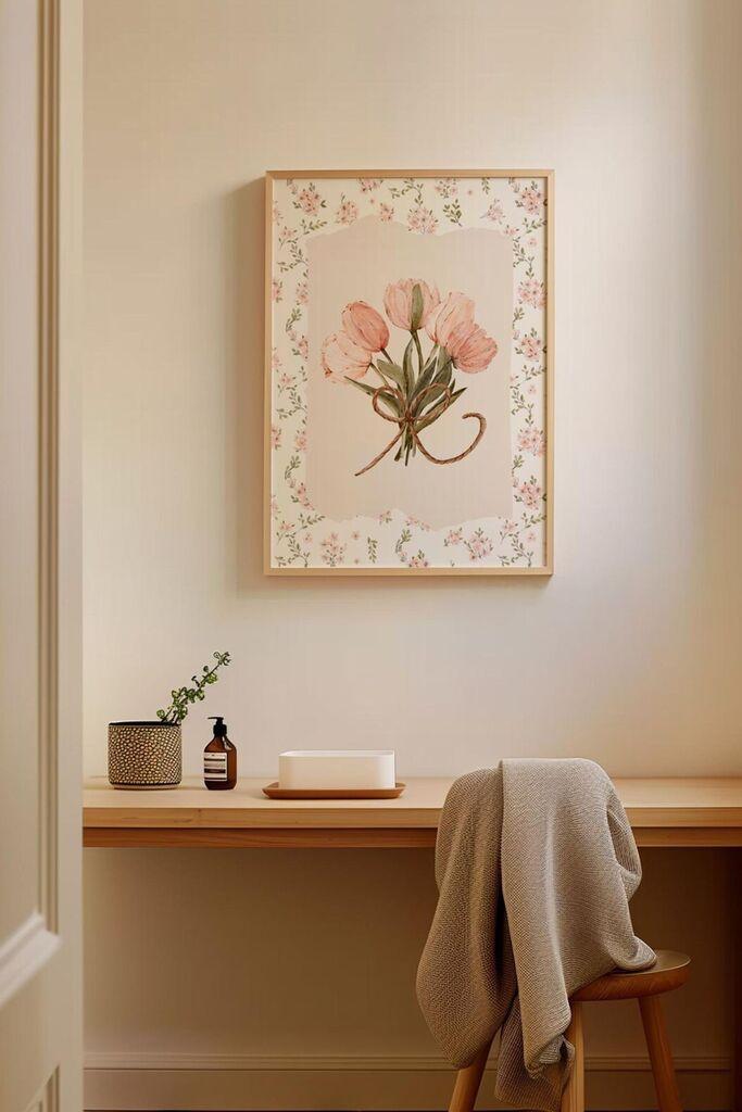 Wallity Uramljena slika Artsmdftek19, 50x70 cm