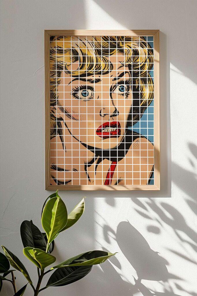 Uokvirena slika Wallity Popkare16, 33x48 cm