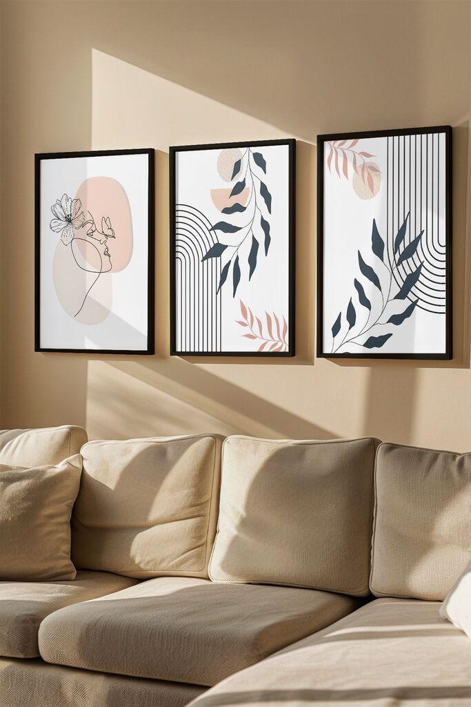 Uokvirena slika Wallity Artvmodel22, 33x48 cm, 3 dijela