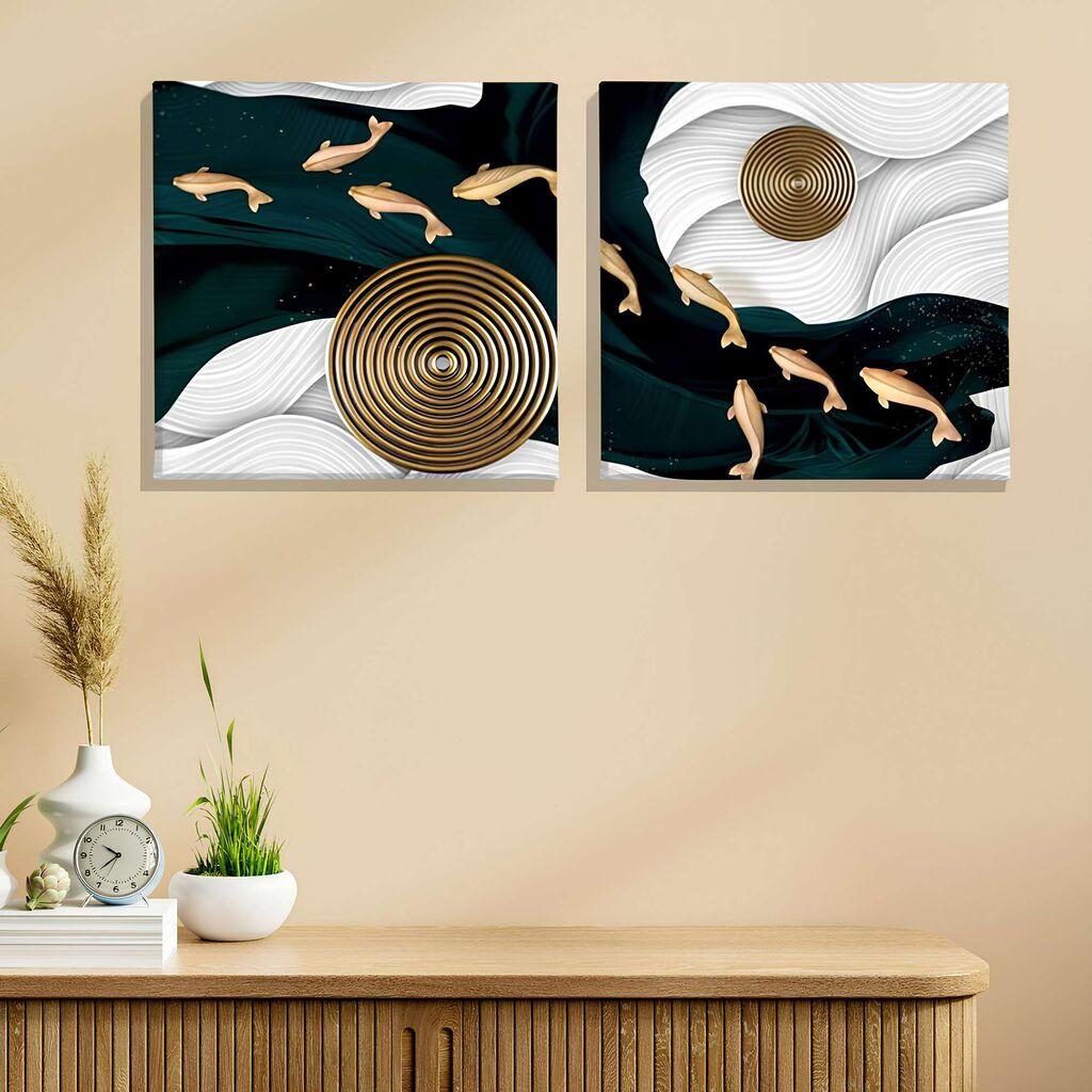 Wallity Slika ASR_CNV2-20, 50x50cm, 2 dijela