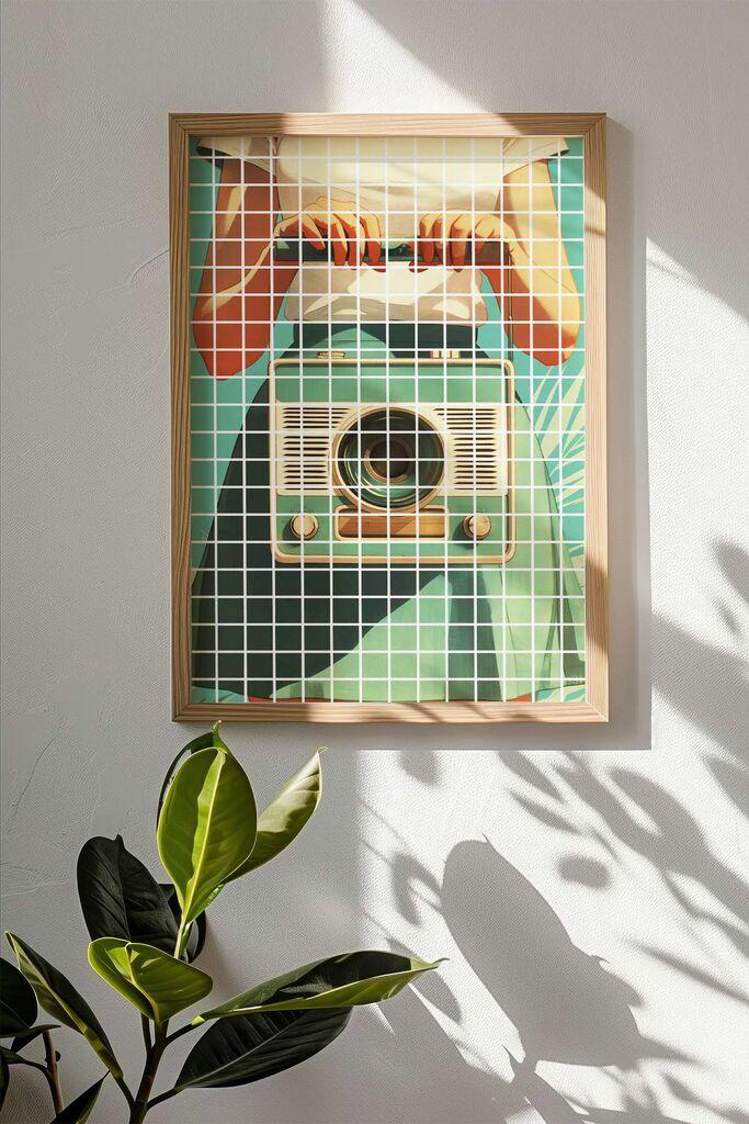 Uokvirena slika Wallity Popkare11, 33x48 cm