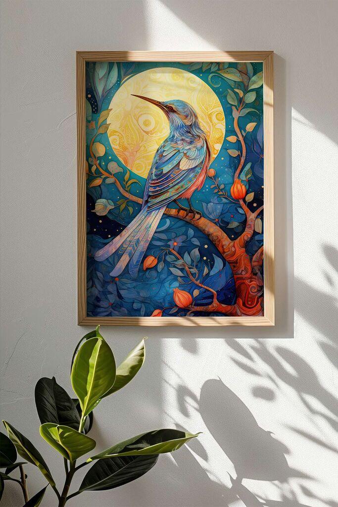 Uokvirena slika Wallity Mscartmdl11, 33x48 cm