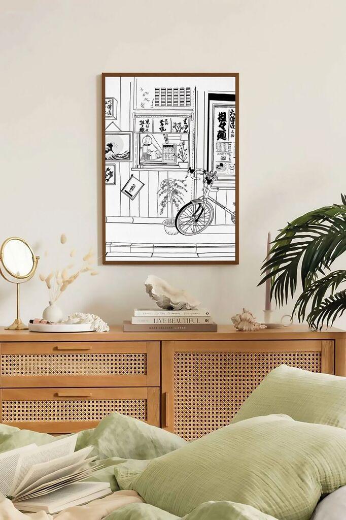 Uokvirena slika Wallity Lmnmdlkahve23, 33x48 cm