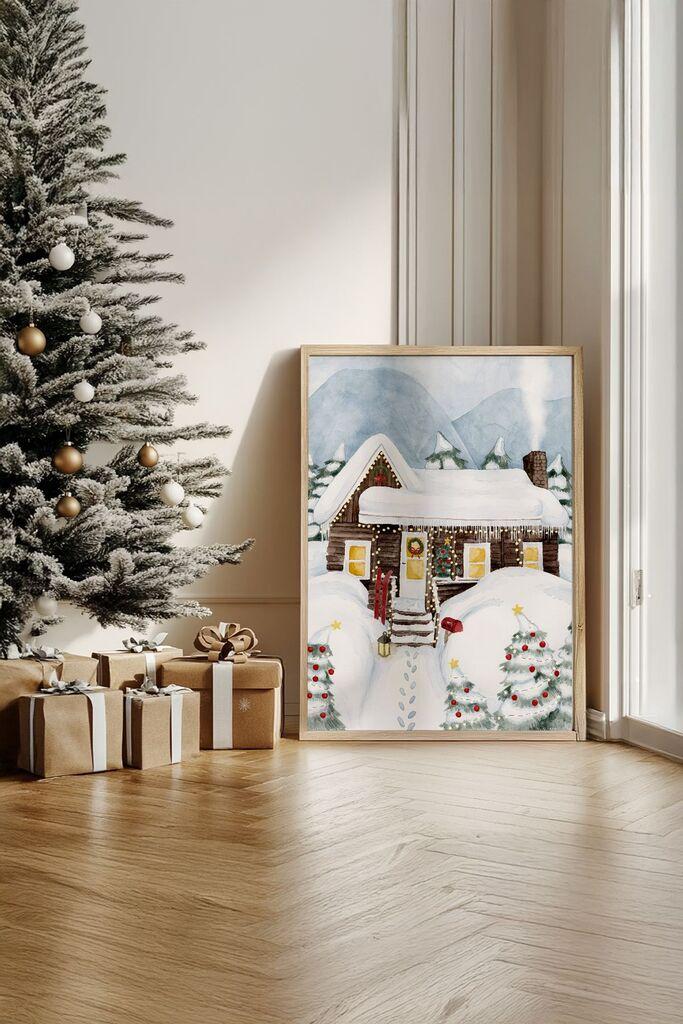 Uokvirena slika Wallity Nwyearsngmdl66, 33x48 cm