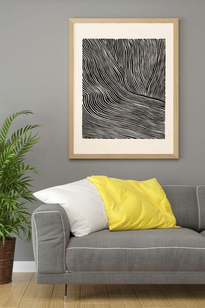 Uokvirena slika Wallity Lmnmdl32, 33x48 cm