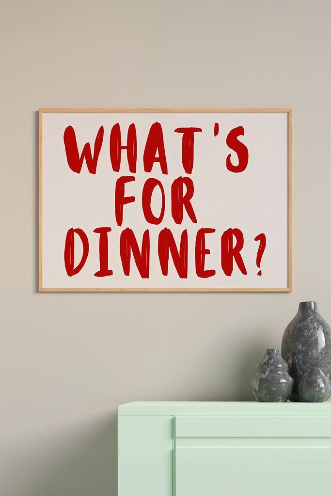 Wallity Uramljena slika Artsmdftek9, 50x70 cm