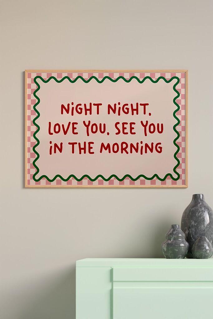 Wallity Uramljena slika Artsmdftek11, 50x70 cm