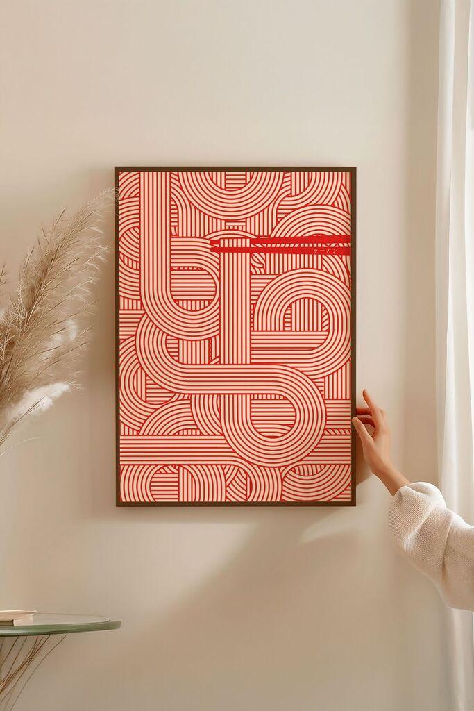 Uokvirena slika Wallity Lmnmdlkahve13, 33x48 cm