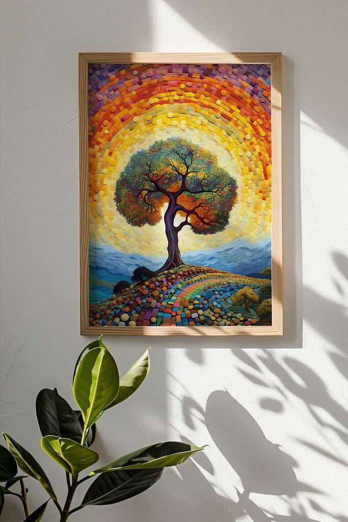 Uokvirena slika Wallity Mscartmdl16, 33x48 cm