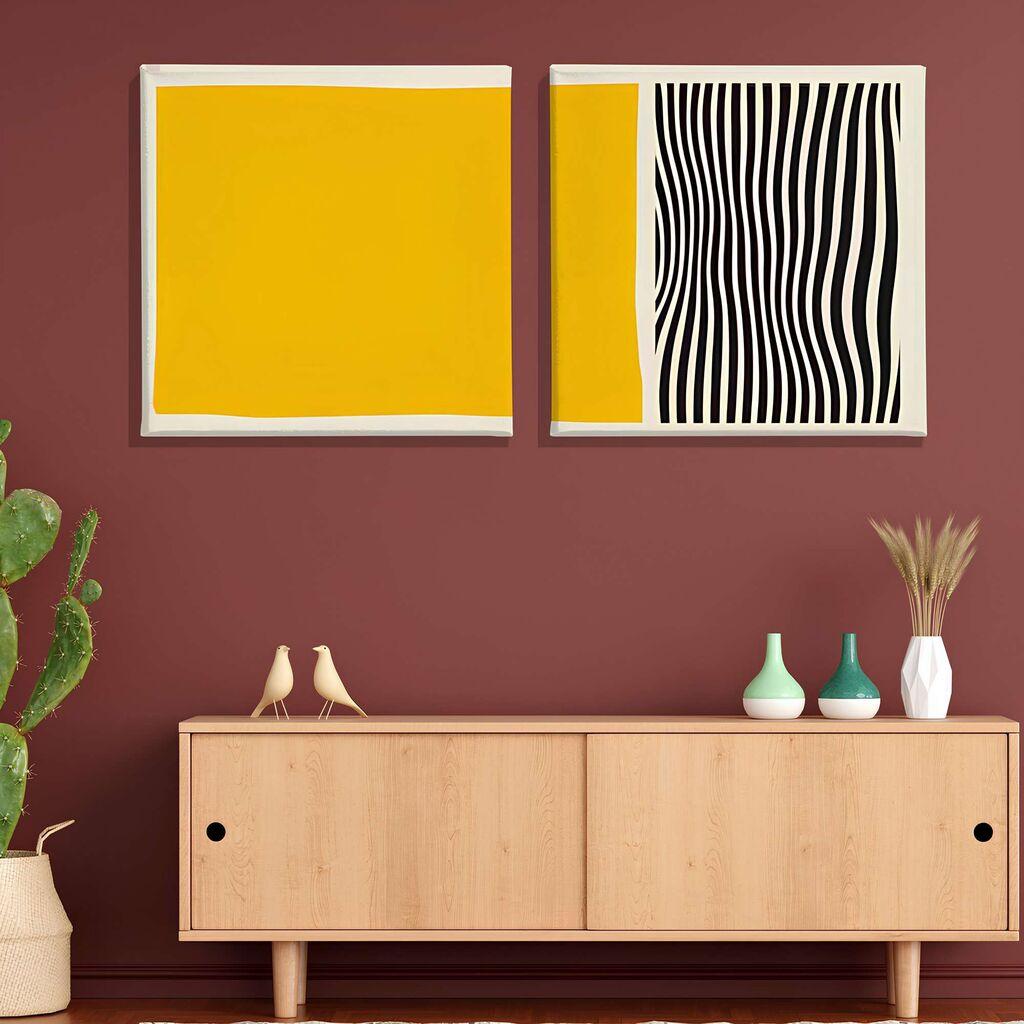 Wallity Slika ASR_CNV2-21, 40x40cm, 2 dijela