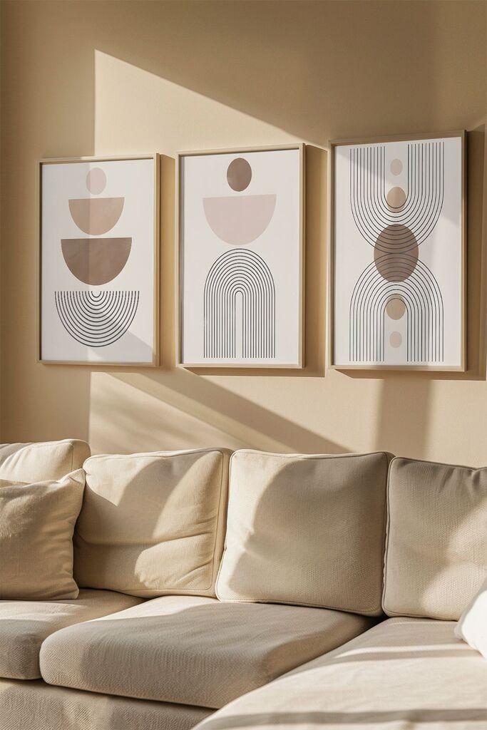 Uokvirena slika Wallity Artvmodel38, 33x48 cm, 3 dijela