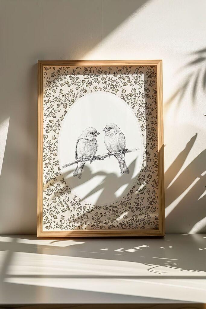 Wallity Uramljena slika Artsmdftek22, 50x70 cm