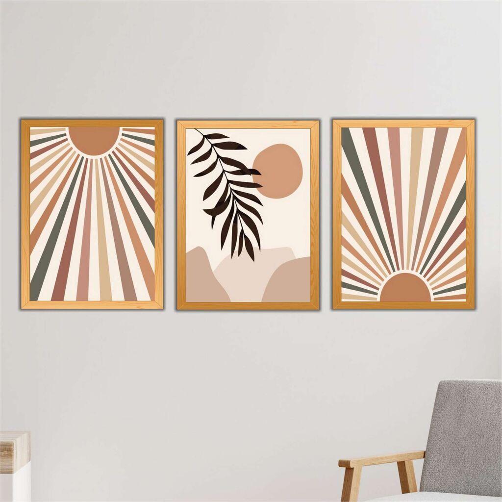 Wallity slika Mdf-00101, 40x90 cm, 3 dijela