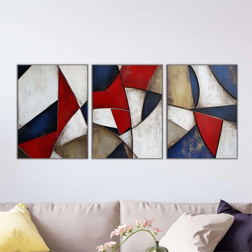 Wallity Image Mdf-00104, 40x90 cm, 3 dijela