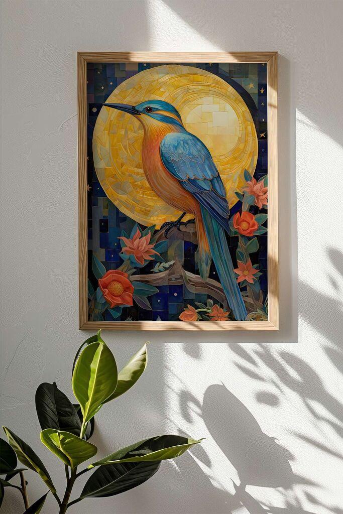 Uokvirena slika Wallity Mscartmdl3, 33x48 cm