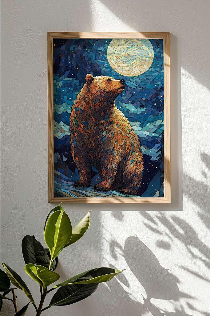 Uokvirena slika Wallity Mscartmdl6, 33x48 cm