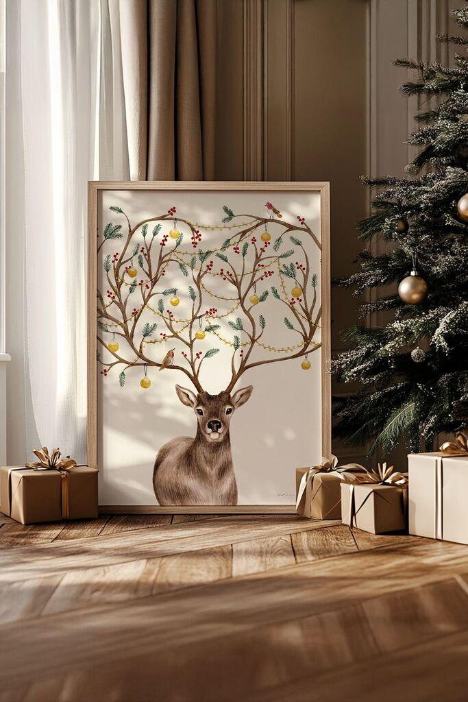 Uokvirena slika Wallity Nwyearsngmdl69, 33x48 cm