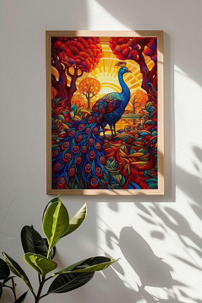 Uokvirena slika Wallity Mscartmdl10, 33x48 cm